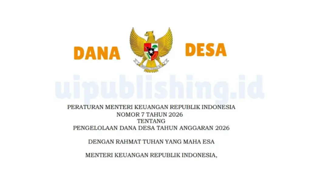 Aturan Baru Dana Desa 2026