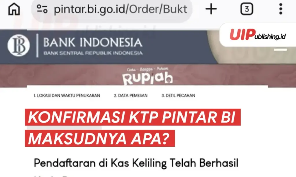 Konfirmasi KTP Pintar BI Maksudnya Apa uipublishing.id