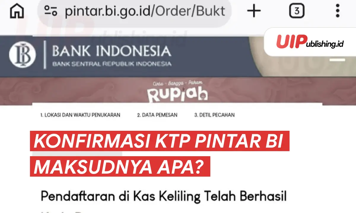 Konfirmasi KTP Pintar BI Maksudnya Apa uipublishing.id