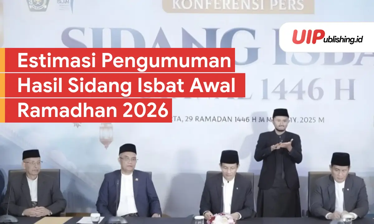 Pengumuman Hasil Sidang Isbat Awal Ramadhan 2026