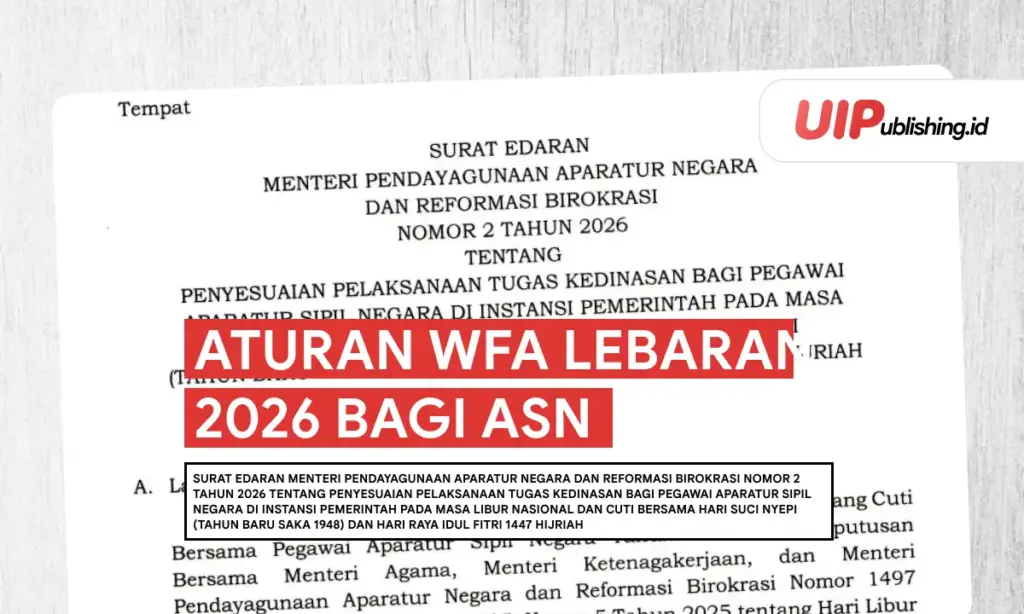 aturan WFA Lebaran 2026 bagi asn