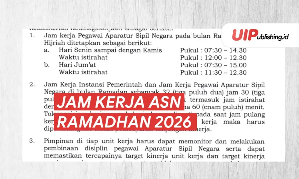 jam kerja asn ramadhan 2026