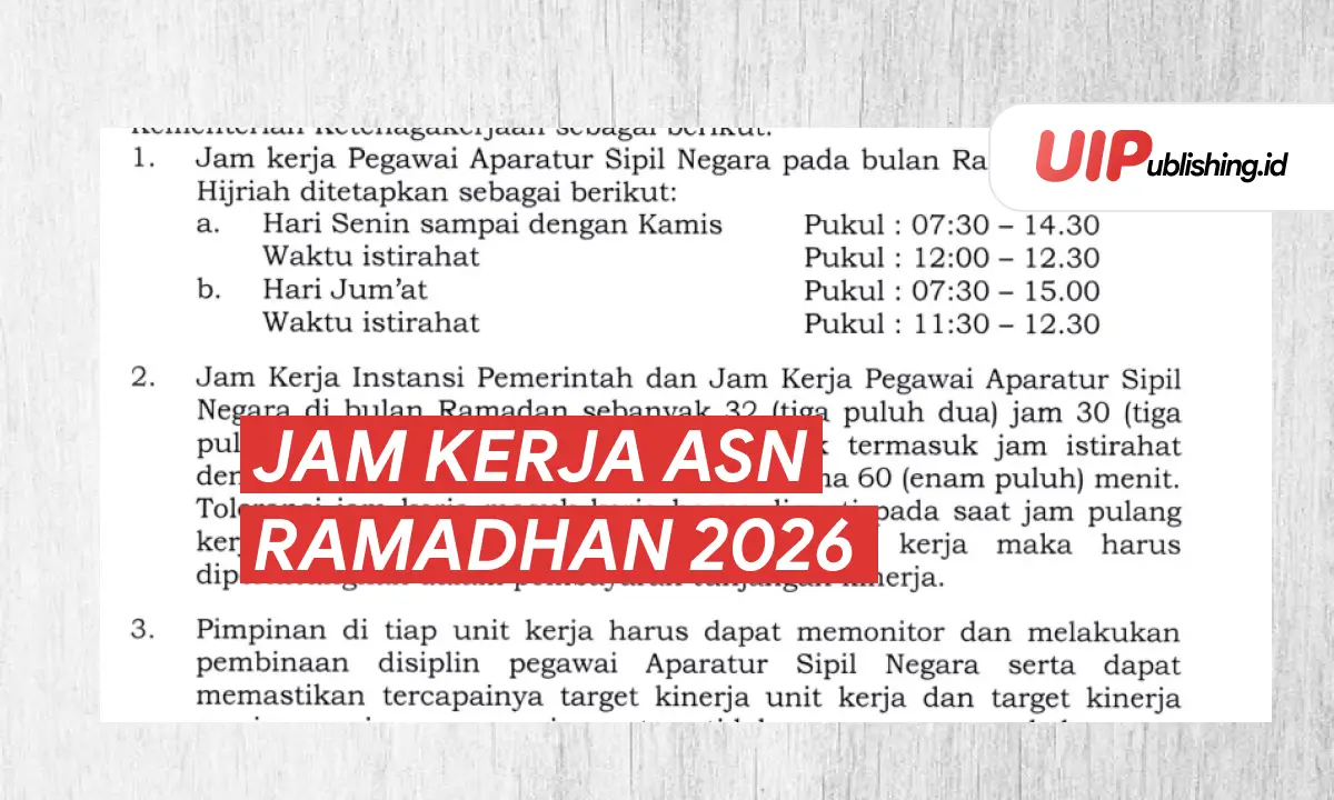jam kerja asn ramadhan 2026