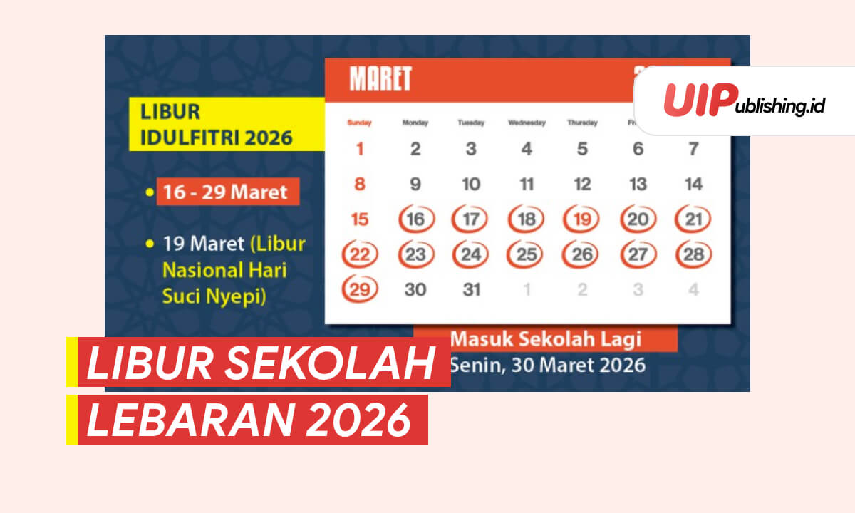 libur sekolah lebaran 2026