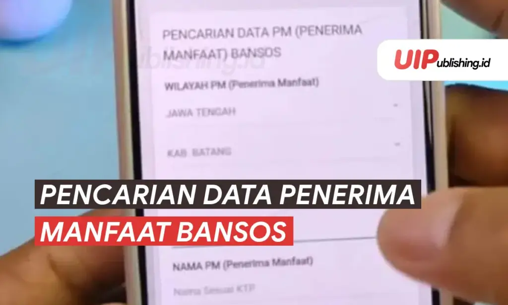 pencarian data pm penerima manfaat bansos uipublishing.id