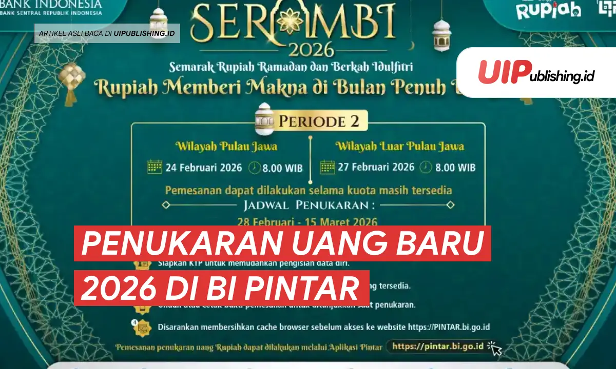 penukaran uang baru 2026 di bi pintar uipublishing.id