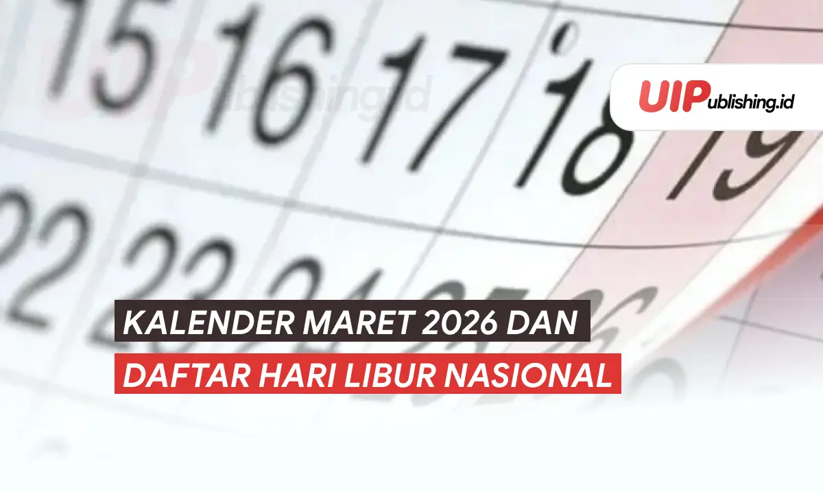 Kalender Maret 2026 dan Daftar Hari Libur Nasional