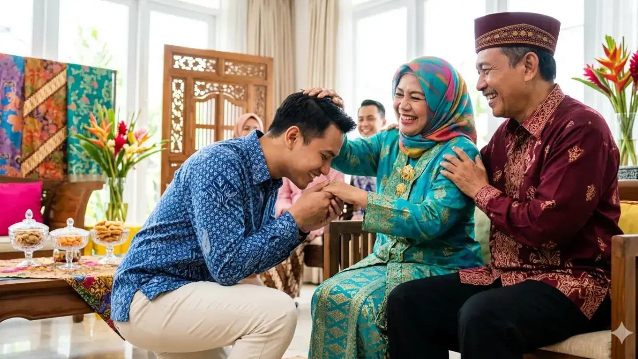 Kata-kata Sungkem Lebaran Bahasa Jawa